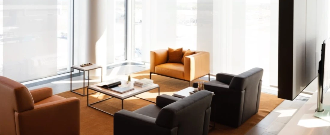 Inside Lufthansa's First Class Terminal in Frankfurt