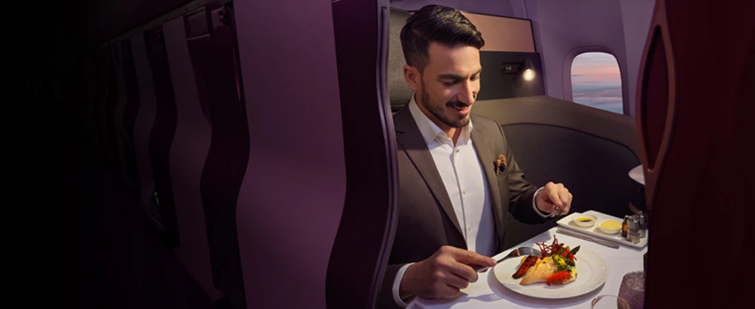 Qatar Airways Qsuite Review: DOH to JFK