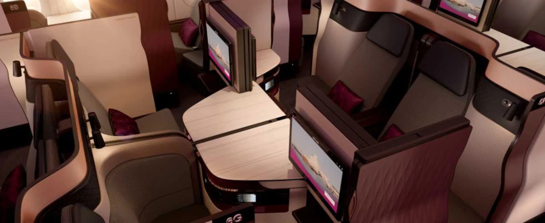 Qatar Airways Qsuite Review: DOH to JFK